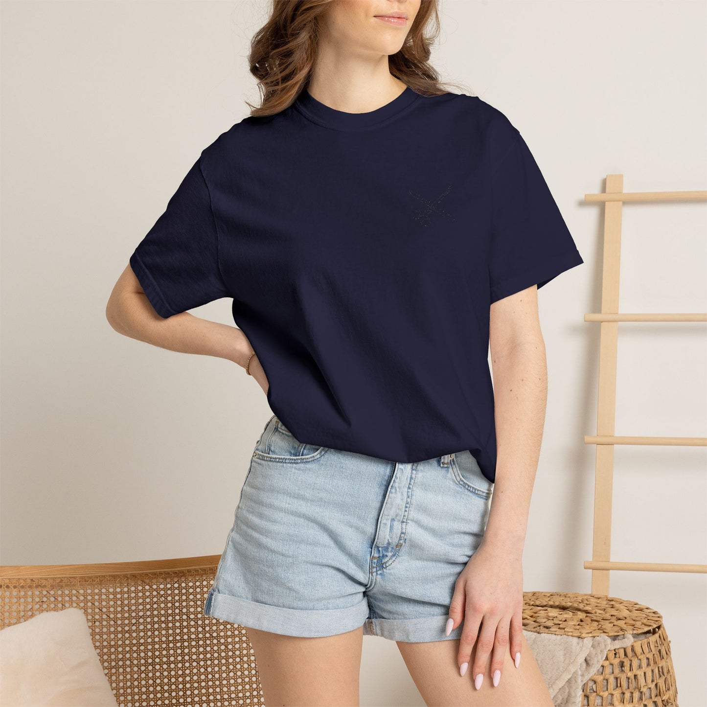 Surgical Instruments Logo T-Shirt | Minimal Pocket Graphic