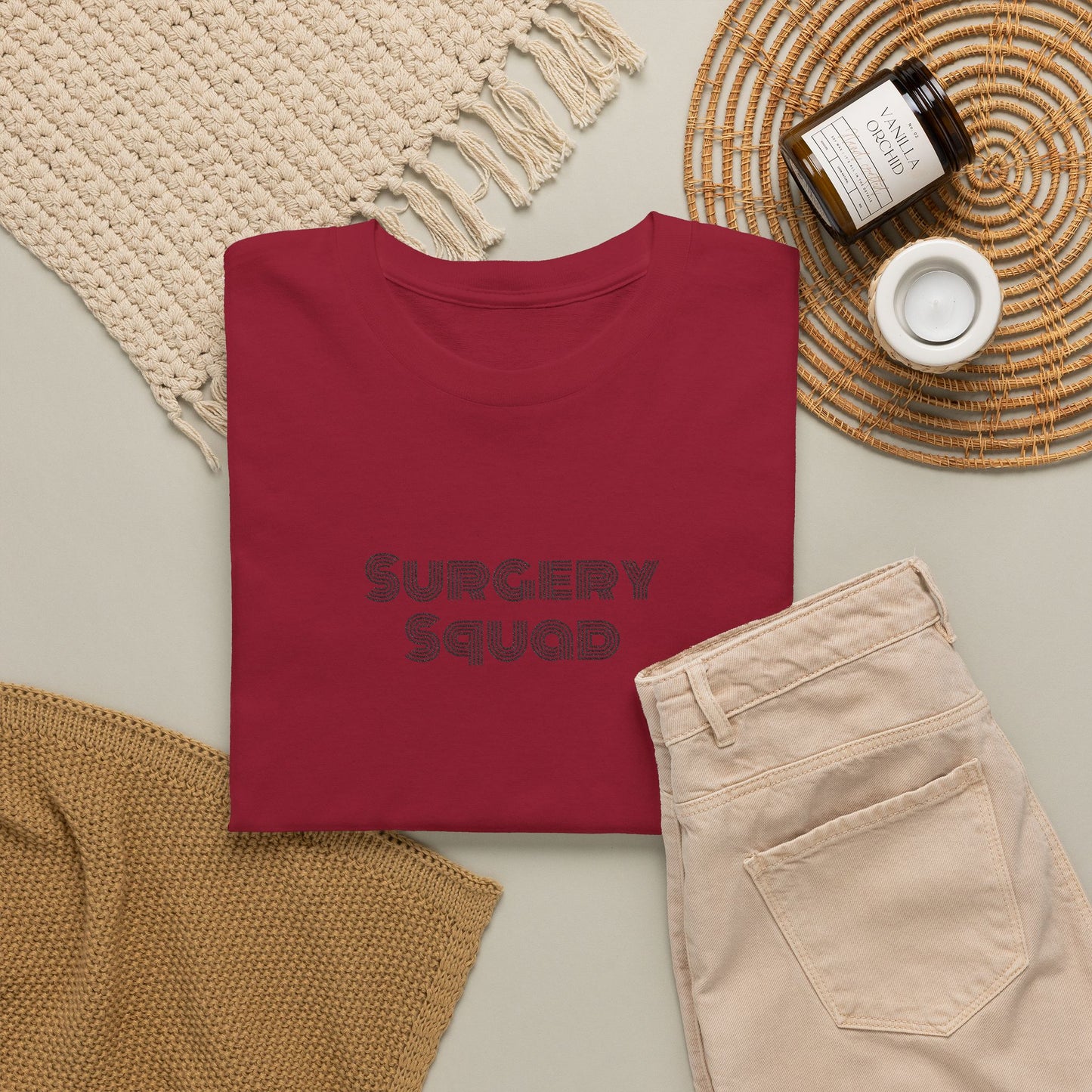 Surgery Squad T-Shirt | Medical Skull Pattern, Surgeon Nurse Team Tee
