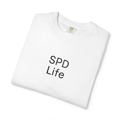 SPD Life T-Shirt | Minimal Text Graphic Tee