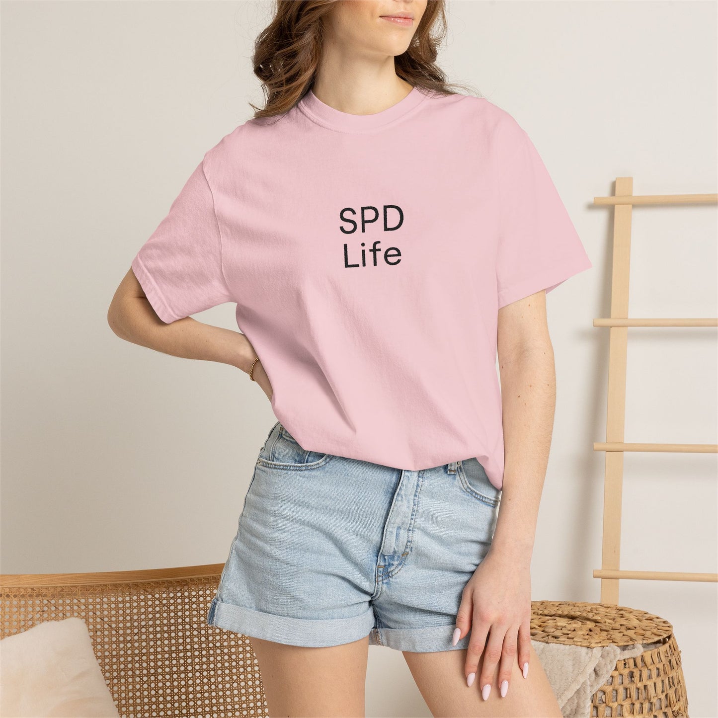 SPD Life T-Shirt | Minimal Text Graphic Tee