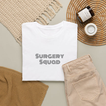 Surgery Squad T-Shirt | Medical Skull Pattern, Surgeon Nurse Team Tee