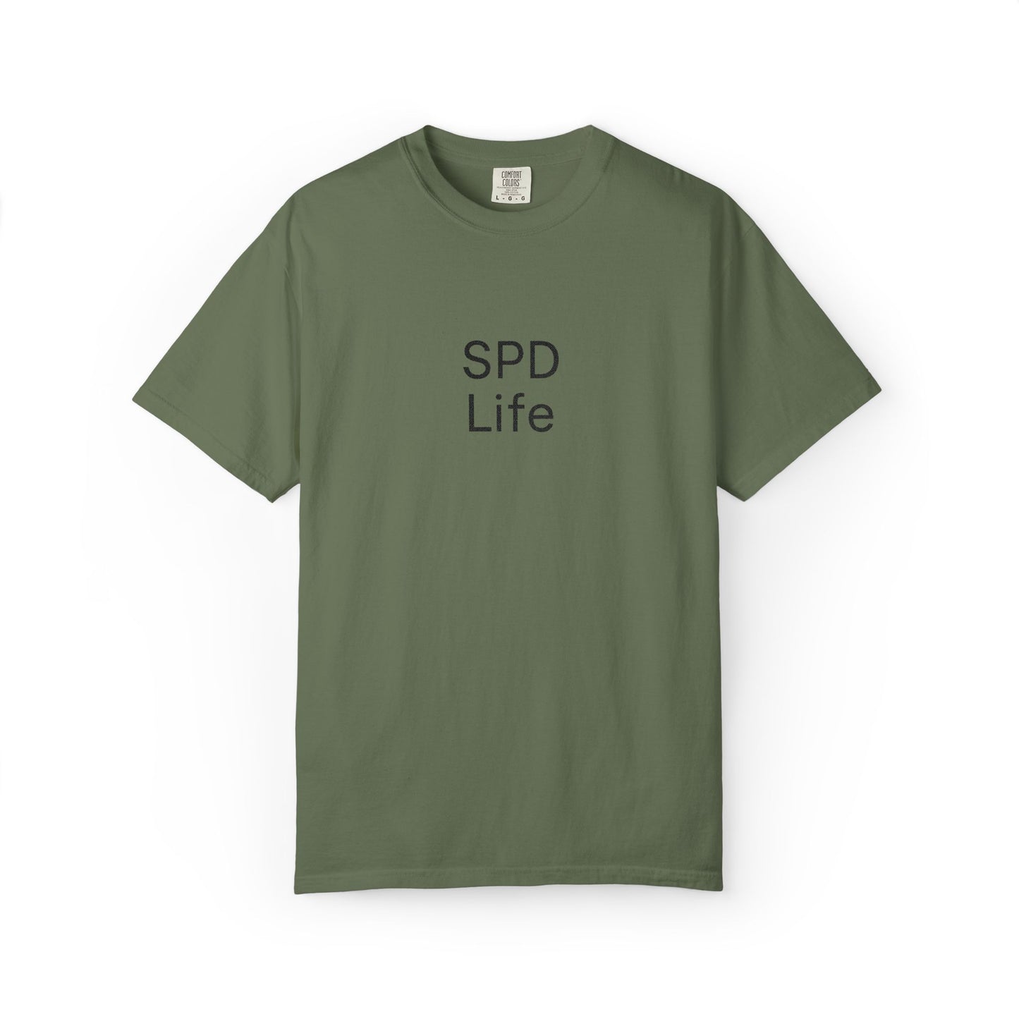 SPD Life T-Shirt | Minimal Text Graphic Tee