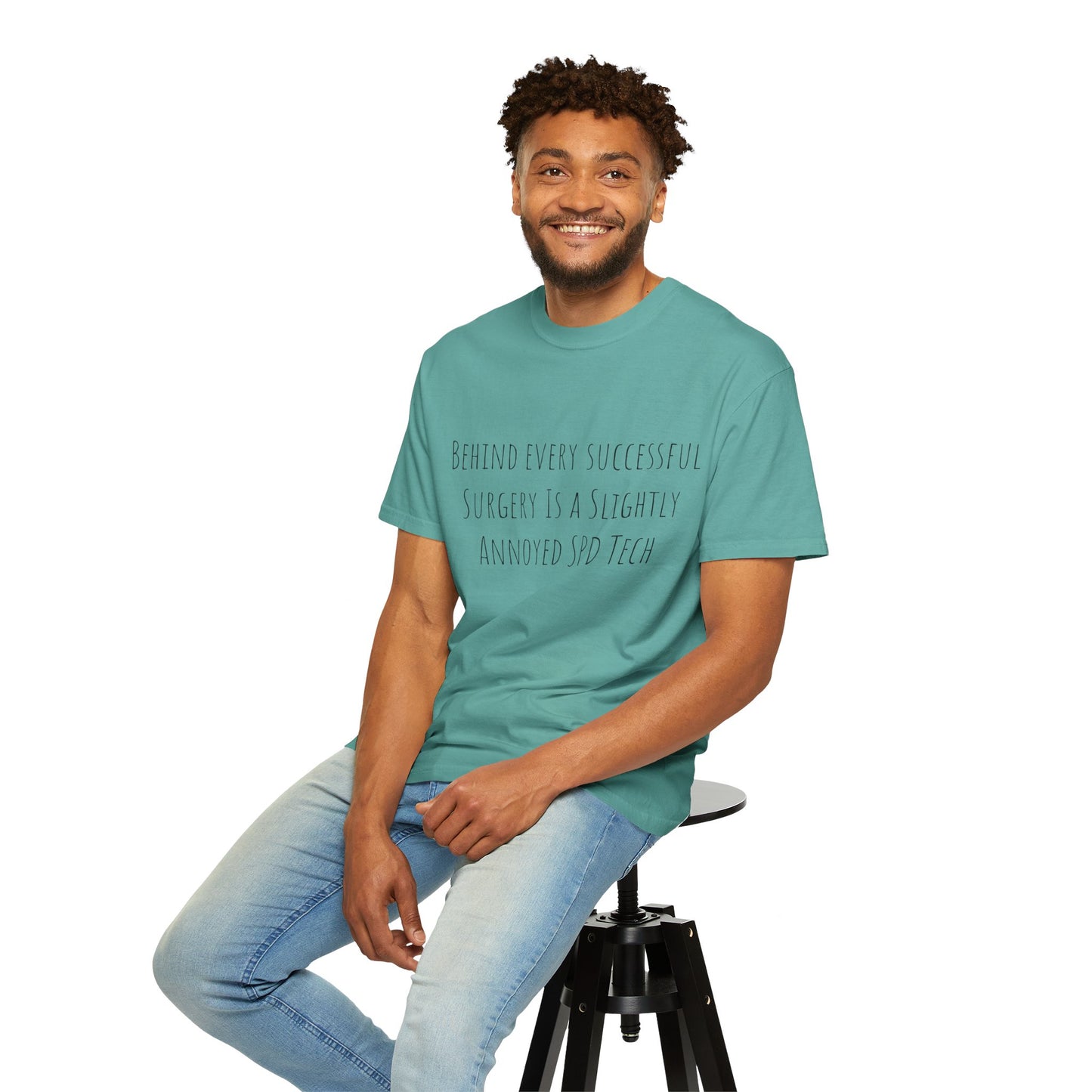 Surgery SPD Tech T-Shirt — "Behind Every Successful Surgery" Medical Tech Tee
