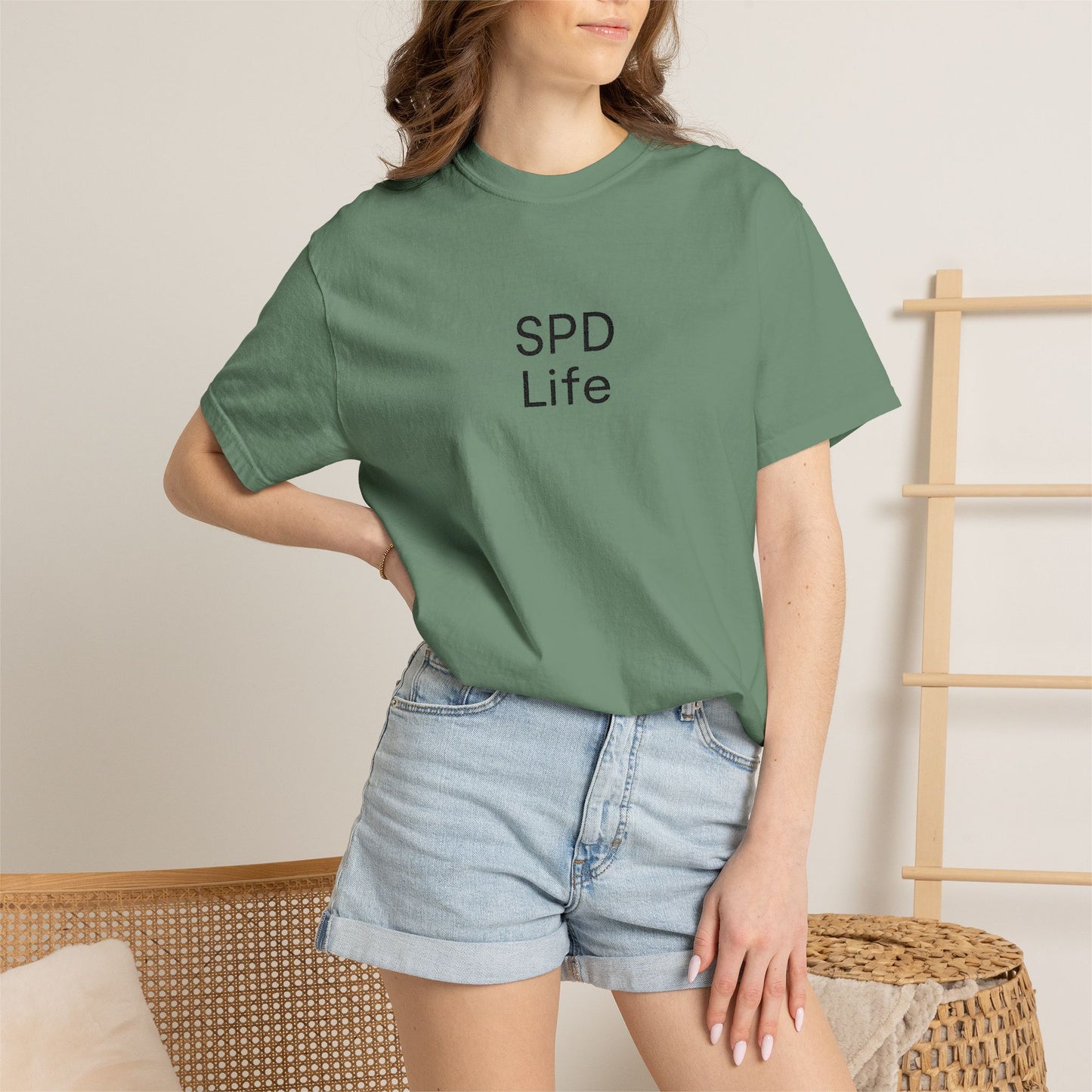 SPD Life T-Shirt | Minimal Text Graphic Tee