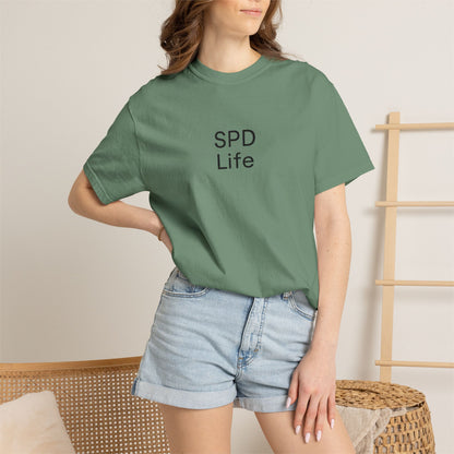 SPD Life T-Shirt | Minimal Text Graphic Tee