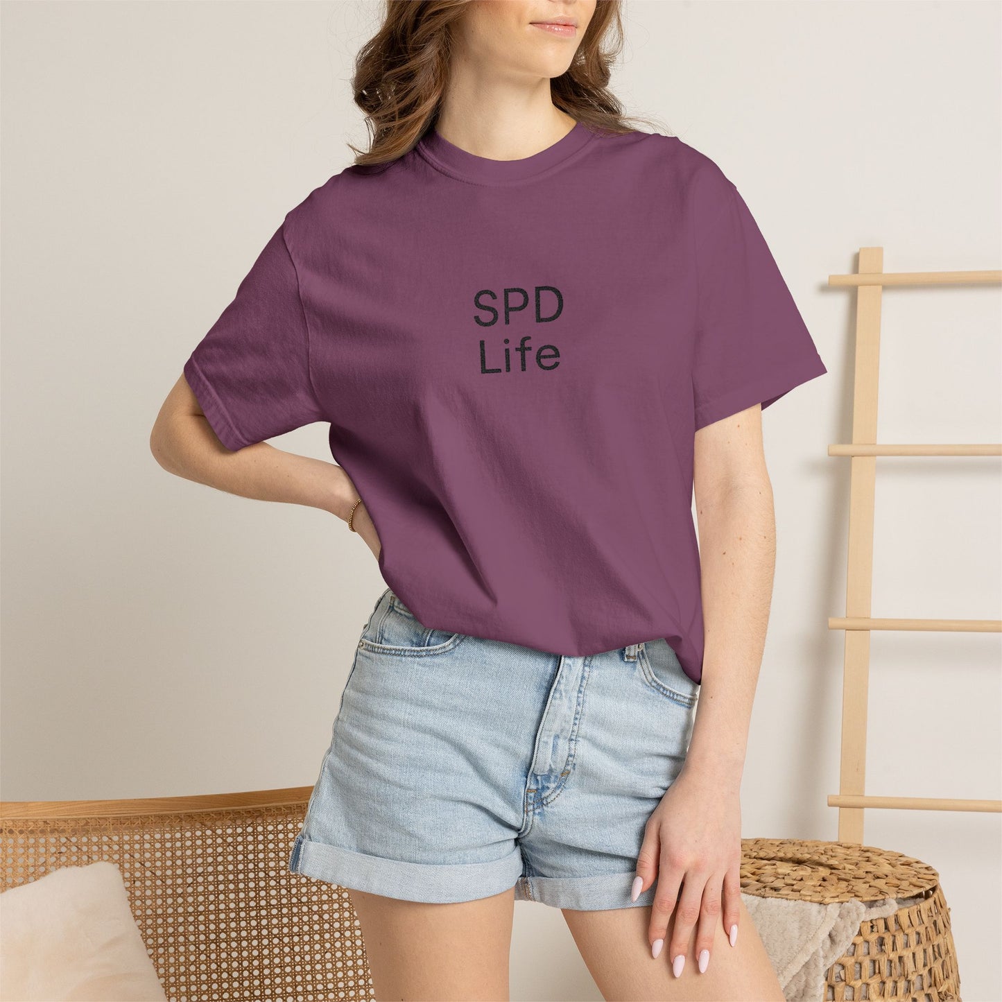 SPD Life T-Shirt | Minimal Text Graphic Tee