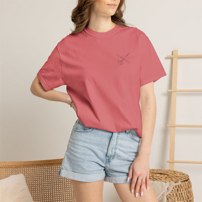 Surgical Instruments Logo T-Shirt | Minimal Pocket Graphic