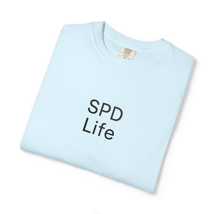 SPD Life T-Shirt | Minimal Text Graphic Tee