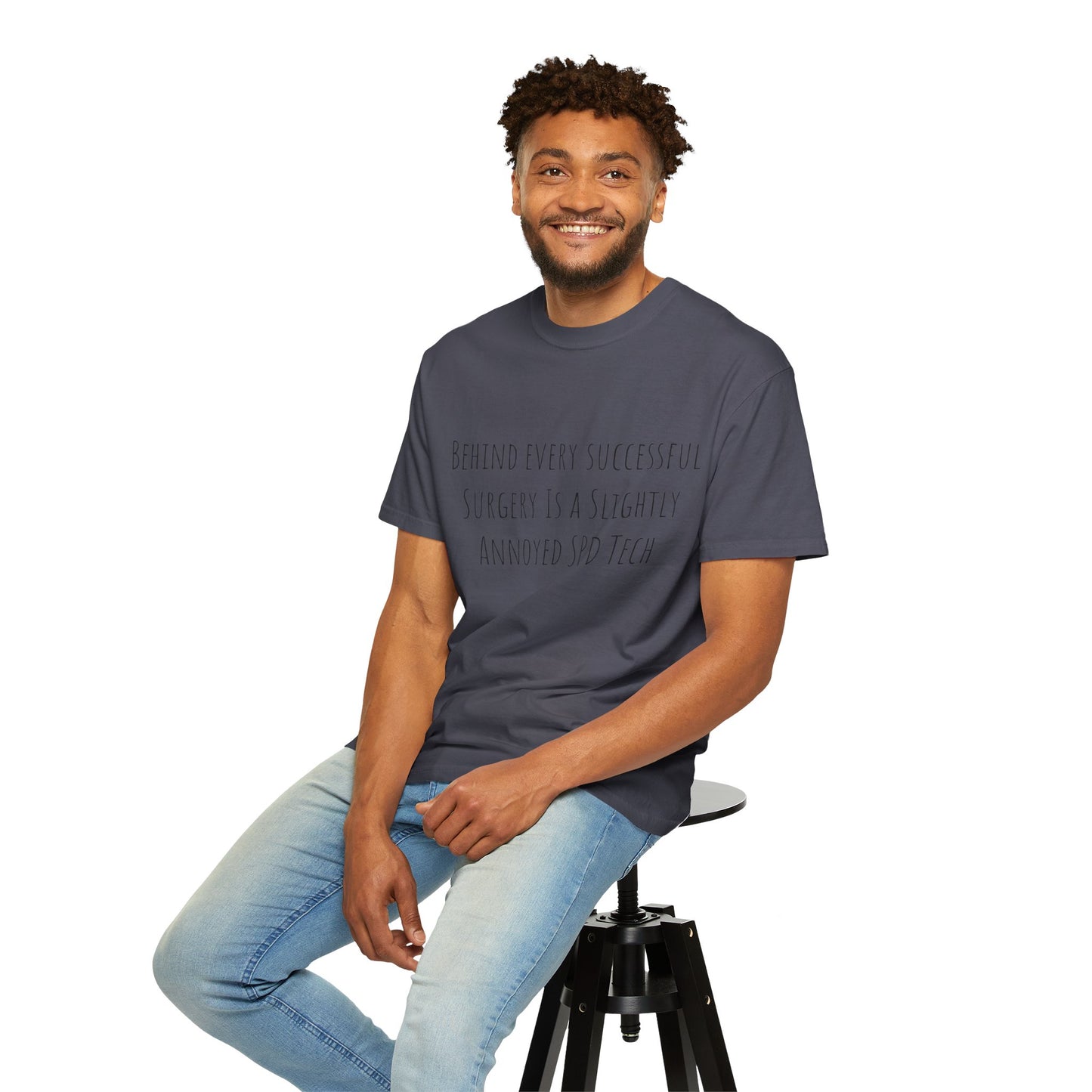 Surgery SPD Tech T-Shirt — "Behind Every Successful Surgery" Medical Tech Tee