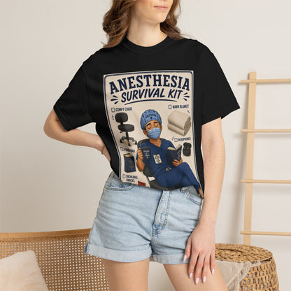 Anesthesia Survival Kit T-shirt | Nurse Anesthetist OR Student CRNA Tee