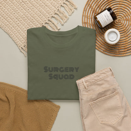 Surgery Squad T-Shirt | Medical Skull Pattern, Surgeon Nurse Team Tee
