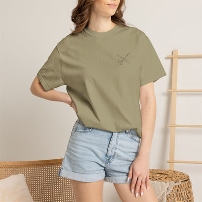 Surgical Instruments Logo T-Shirt | Minimal Pocket Graphic