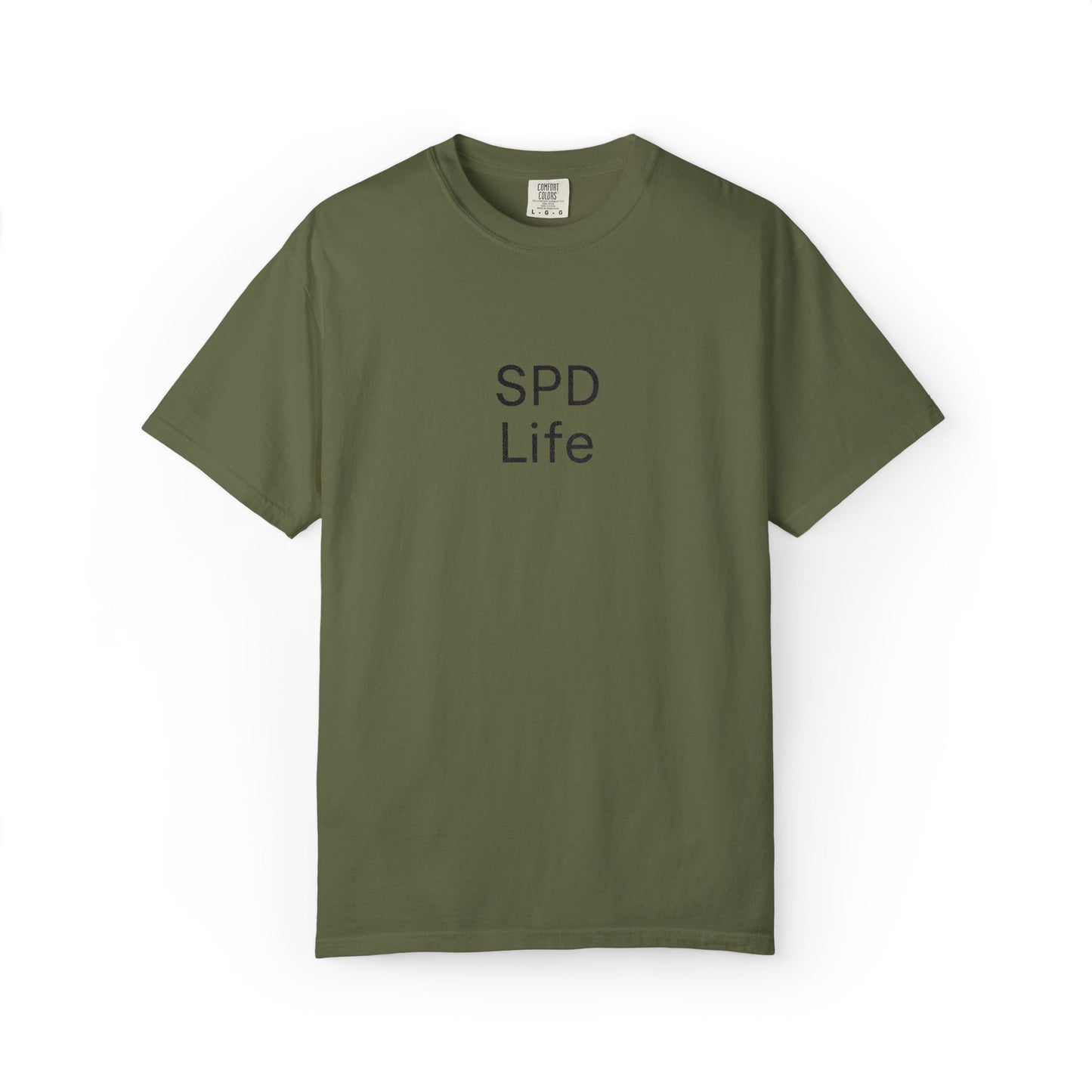 SPD Life T-Shirt | Minimal Text Graphic Tee