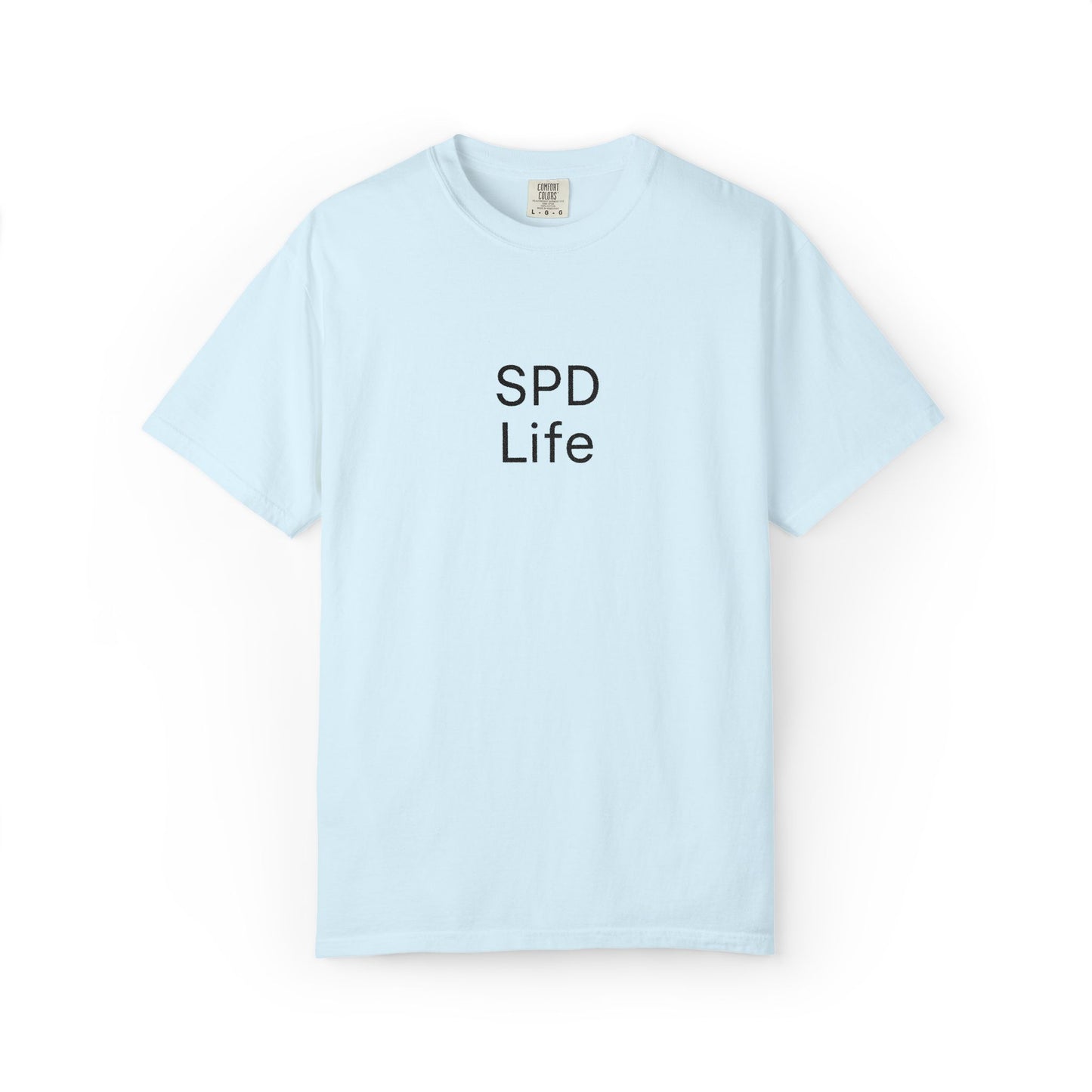 SPD Life T-Shirt | Minimal Text Graphic Tee