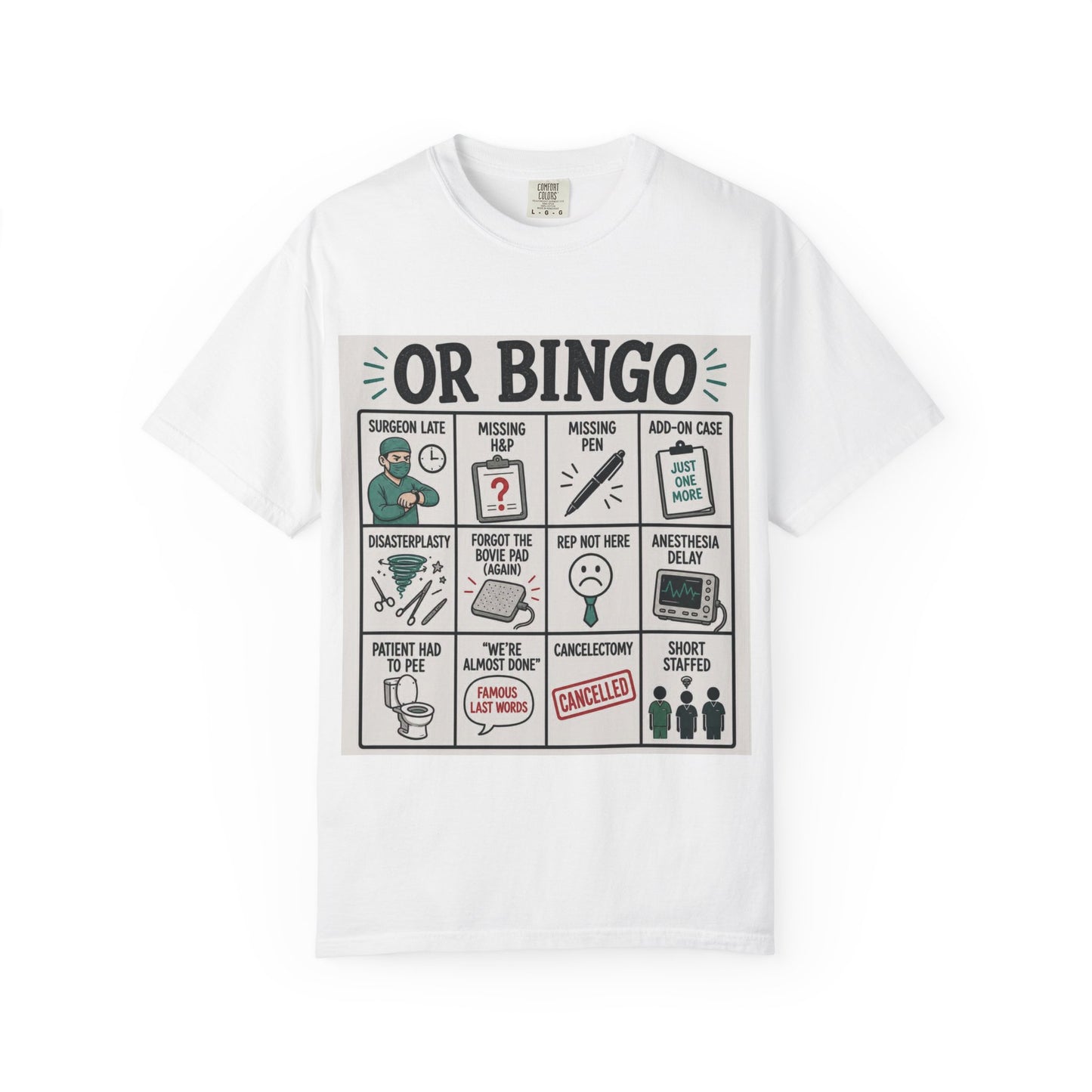 Operating Room Bingo T-Shirt