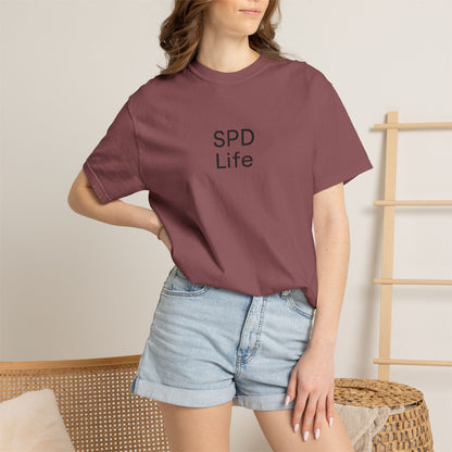 SPD Life T-Shirt | Minimal Text Graphic Tee