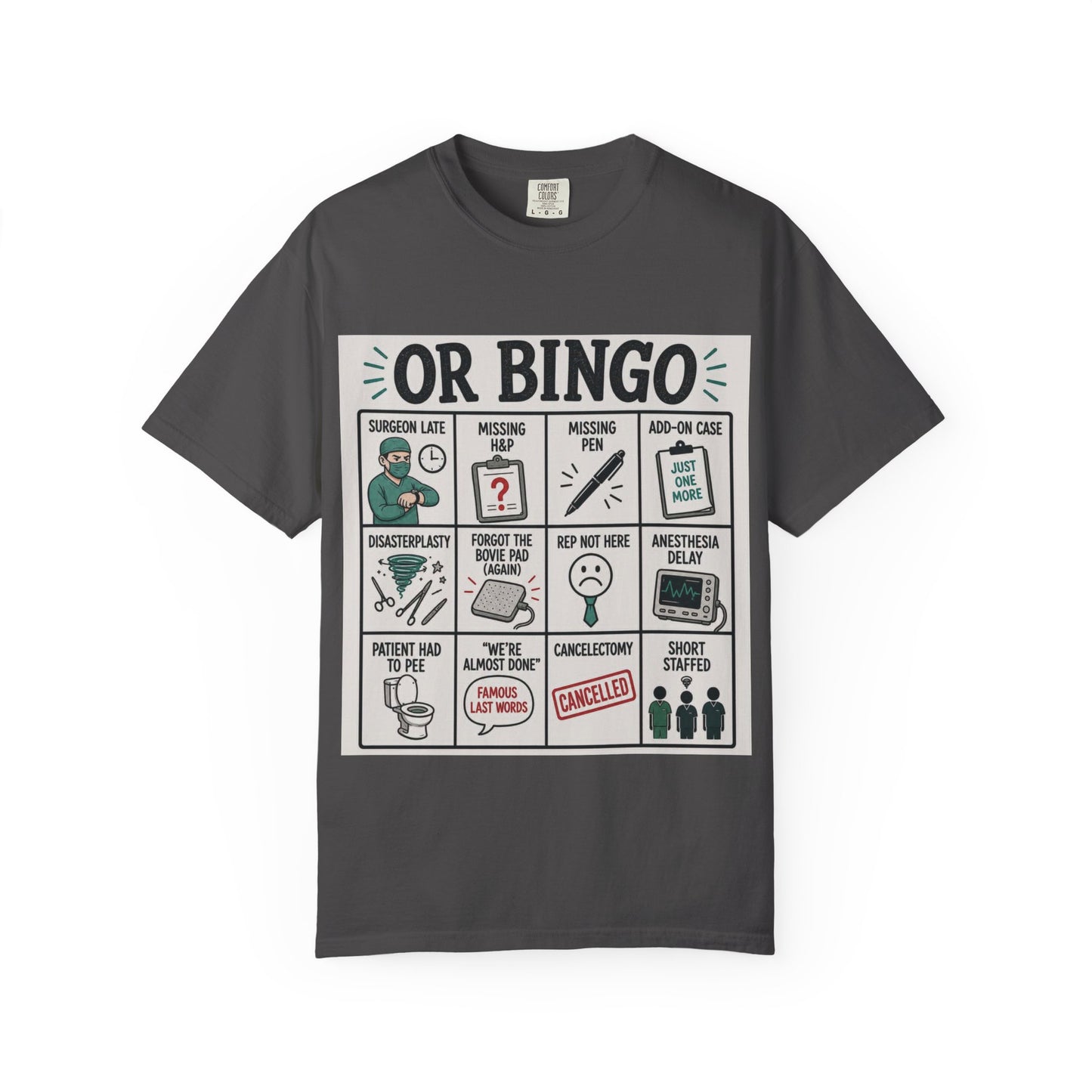 Operating Room Bingo T-Shirt