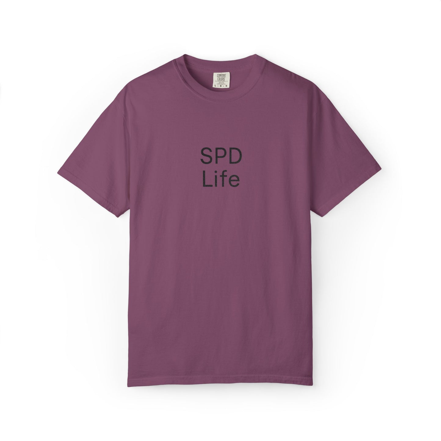 SPD Life T-Shirt | Minimal Text Graphic Tee
