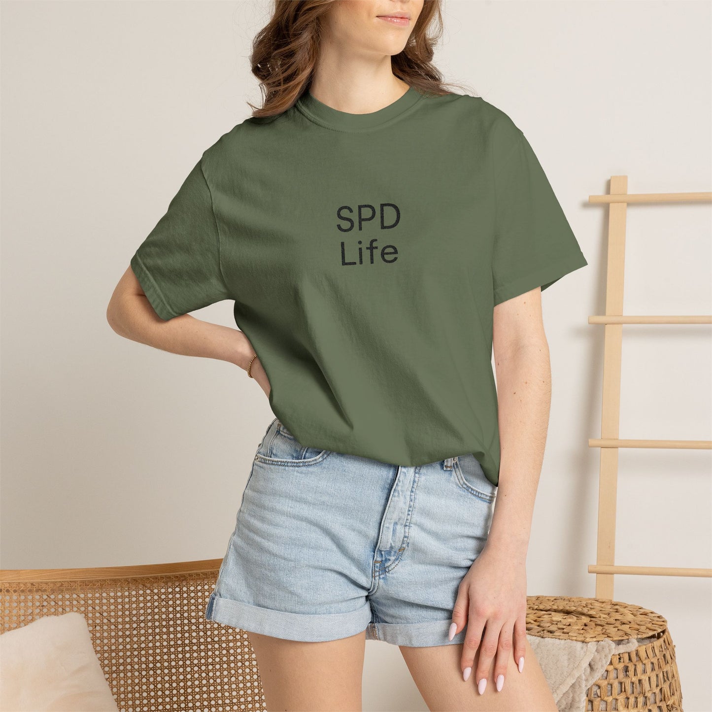 SPD Life T-Shirt | Minimal Text Graphic Tee