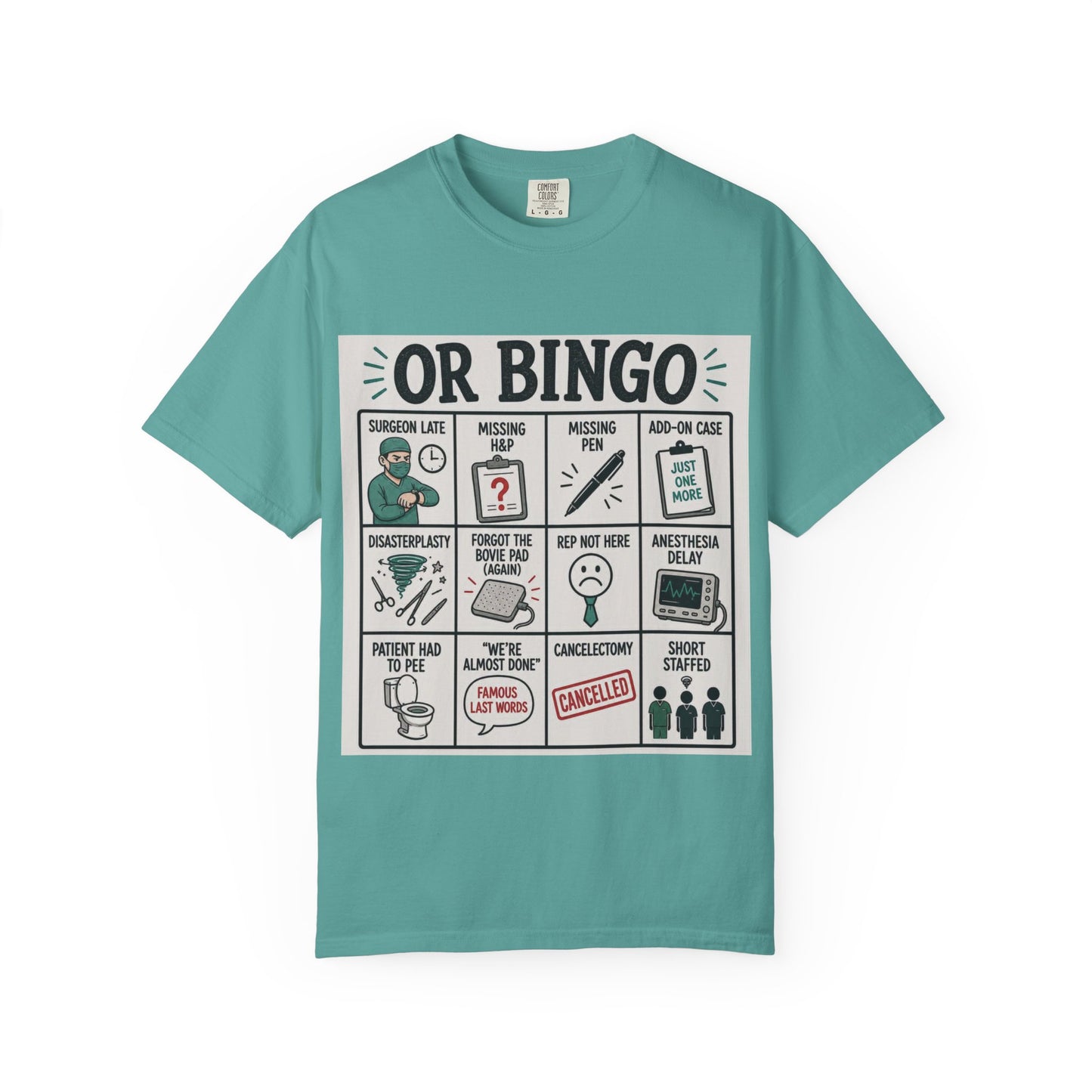 Operating Room Bingo T-Shirt