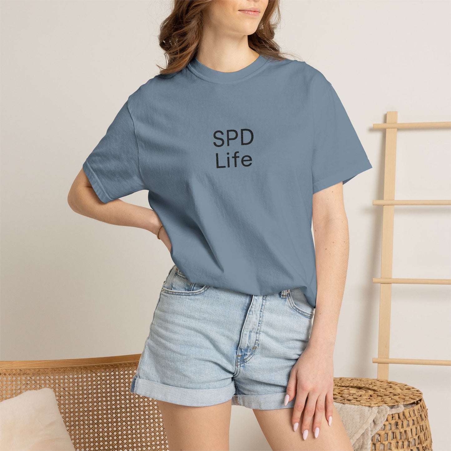 SPD Life T-Shirt | Minimal Text Graphic Tee
